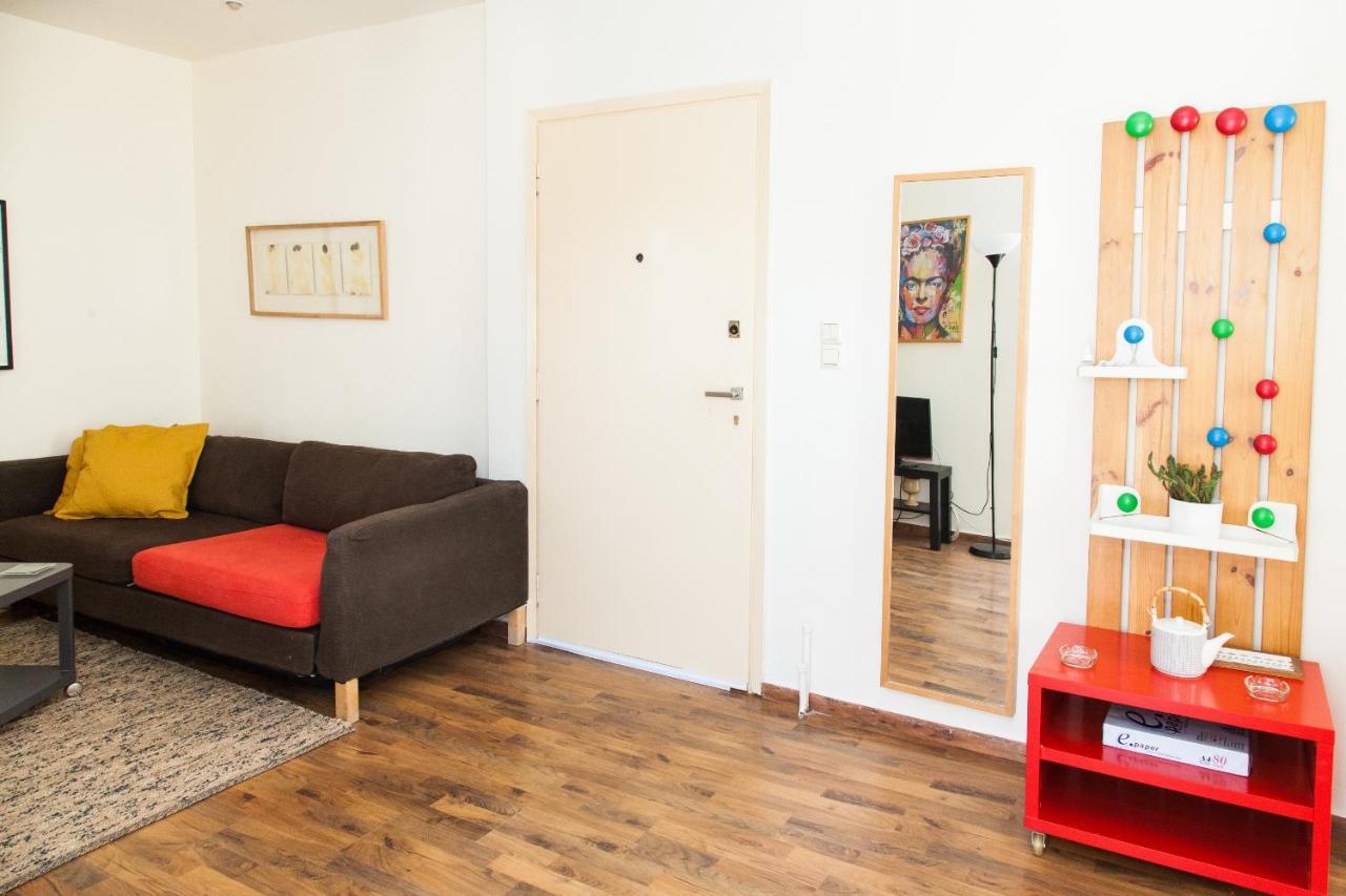 Апартаменты Bright Apt. With Lovely View In Lycabettus! Афины Экстерьер фото